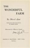 MAURICE SENDAK. Aymé, Marcel. The Wonderful Farm.